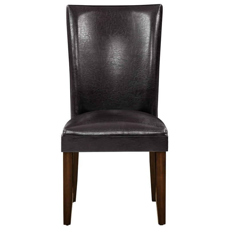 Steve Silver Hartford Side Chair in Brown (Set of 2)