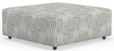 Kellen Castered Cocktail Ottoman - Valeri Furniture & Blinds (Appleton, WI)