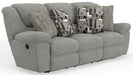 Trifecta Sofa w/3 Recliners and Drop Down Table - Valeri Furniture & Blinds (Appleton, WI)