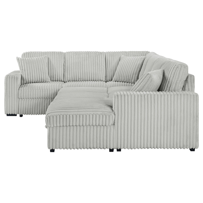 Devonshire Pull-Out Sleeper Sectional Sofa