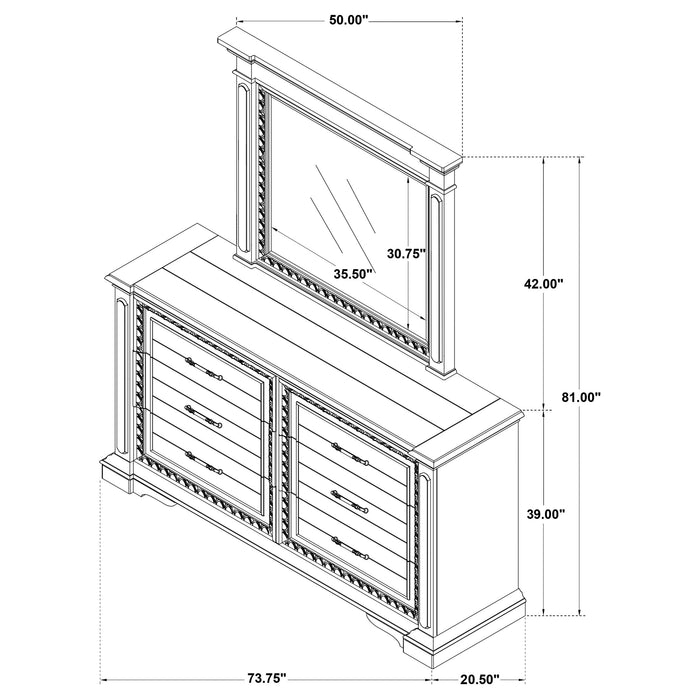 McKinney Dresser with Mirror