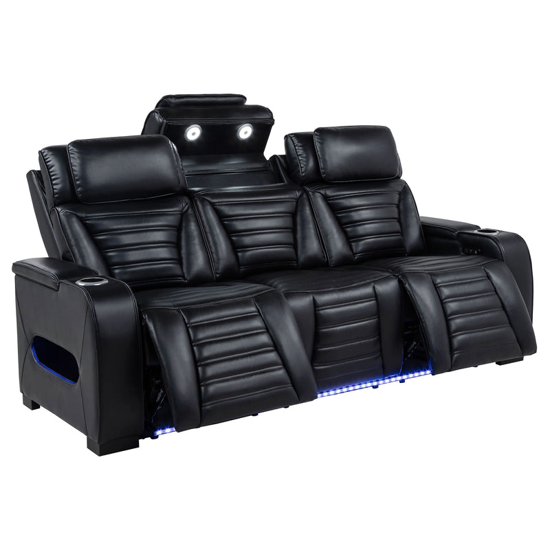 Zuma Dual Power Reclining Sofa Set