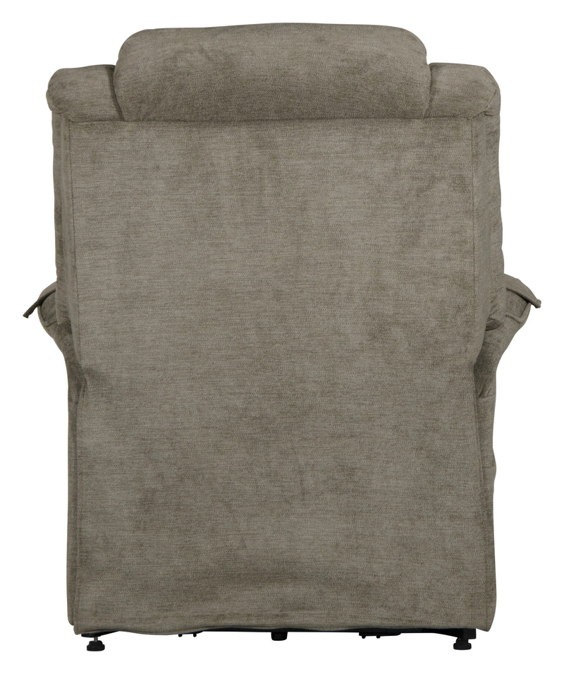 Invincible Pow'r Lift Full Lay-Out Chaise Recliner