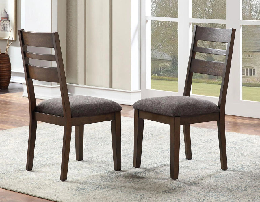 Steve Silver Stratford Side Chair in Walnut (Set of 2)