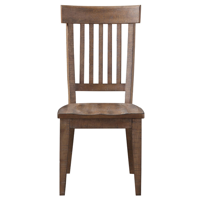 Steve Silver Riverdale Side Chair in Driftwood (Set of 2)