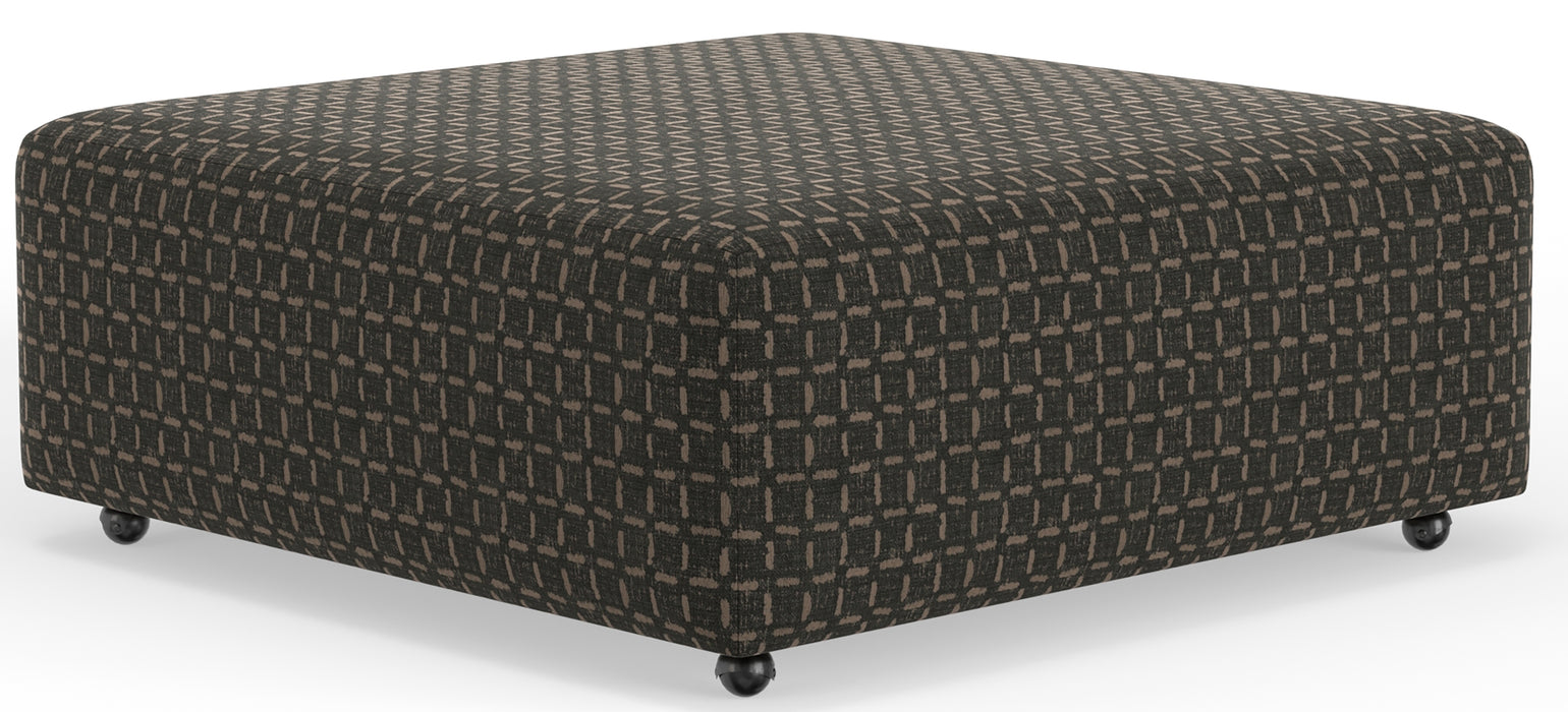 Royster Castered Cocktail Ottoman - Valeri Furniture & Blinds (Appleton, WI)