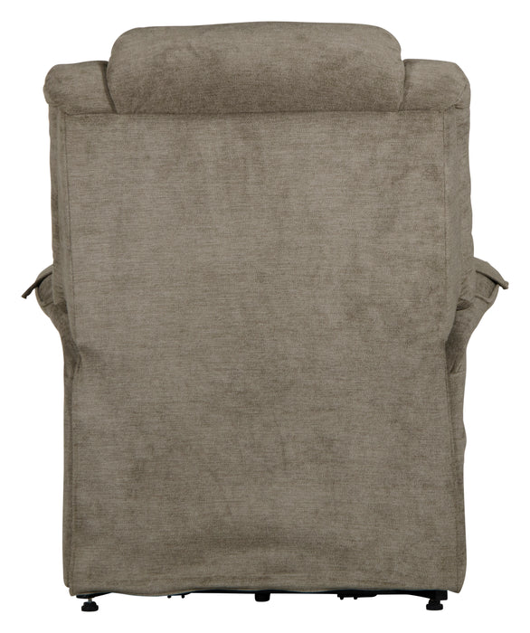 Invincible Pow'r Lift Full Lay-Out Chaise Recliner - Valeri Furniture & Blinds (Appleton, WI)