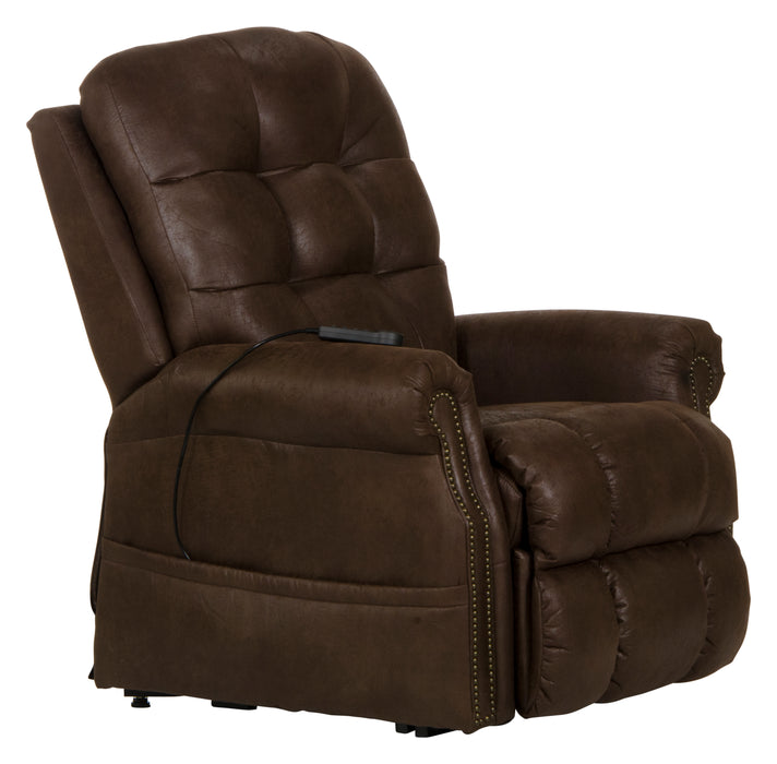 Ramsey Pwr Lift Lay Flat Recliner w/ Heat & Massage - Valeri Furniture & Blinds (Appleton, WI)