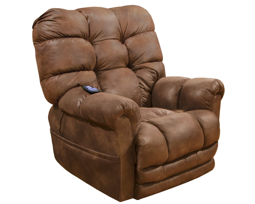 Oliver Power Lift Recliner w/ Dual Motor & Extended Ottoman - Valeri Furniture & Blinds (Appleton, WI)
