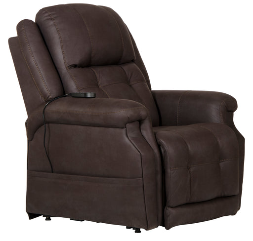 Haywood Power Headrest Power Lift Lay Flat Recliner w/Heat & Msg - Valeri Furniture & Blinds (Appleton, WI)