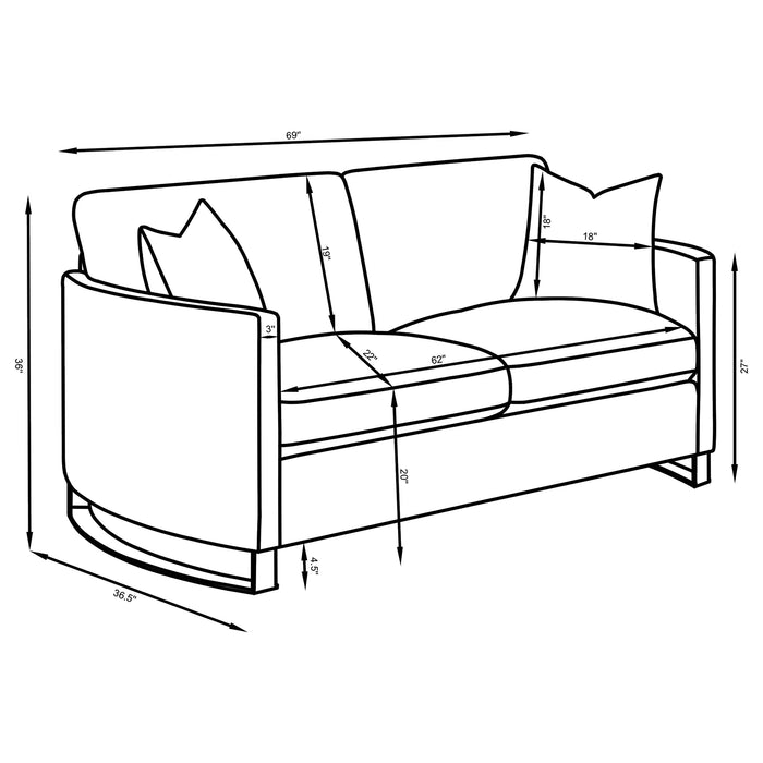 Corliss Sofa Set