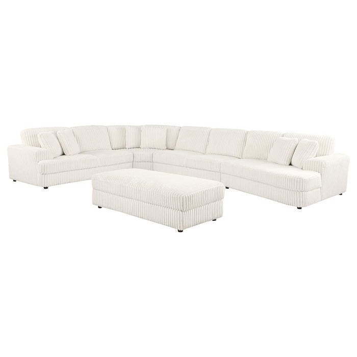 Emberson Upholstered Modular Sectional Sofa Ivory