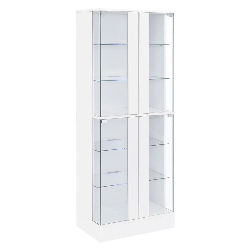 Cabra Curio Cabinet with LED Lighting