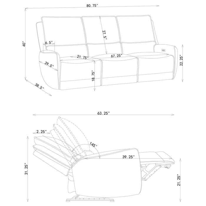 Sylmar Power Reclining Sofa