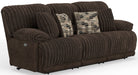 Hollifield Power Reclining Sofa (90") - Valeri Furniture & Blinds (Appleton, WI)