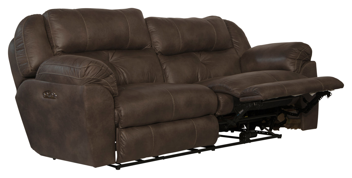 Ferrington Power Headrest Power Lay Flat Reclining Sofa - Valeri Furniture & Blinds (Appleton, WI)