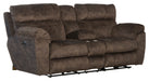 Sedona Pwr Headrest Lay Flat Recl Cnsl Loveseat w/Stg & Cupholders - Valeri Furniture & Blinds (Appleton, WI)