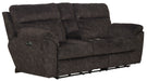 Sedona Pwr Headrest Lay Flat Recl Cnsl Loveseat w/Stg & Cupholders - Valeri Furniture & Blinds (Appleton, WI)