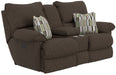 Lenny Power Lay Flat Reclining Console Loveseat - Valeri Furniture & Blinds (Appleton, WI)