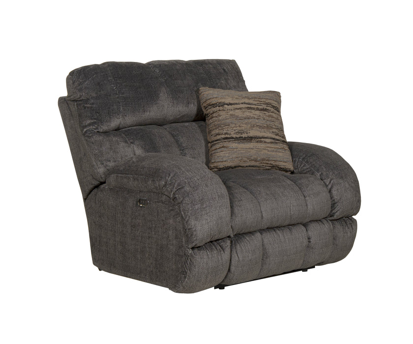 Ashland Power Lay Flat Recliner - Valeri Furniture & Blinds (Appleton, WI)