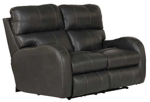 Angelo Power Headrest Power LayFlat Reclining Loveseat - Valeri Furniture & Blinds (Appleton, WI)