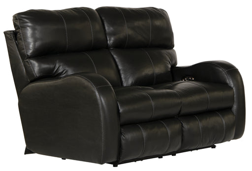 Angelo Power Headrest Power LayFlat Reclining Loveseat - Valeri Furniture & Blinds (Appleton, WI)