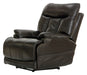 Naples Power Headrest Power Lay Flat Recliner w/Extended Ottoman - Valeri Furniture & Blinds (Appleton, WI)
