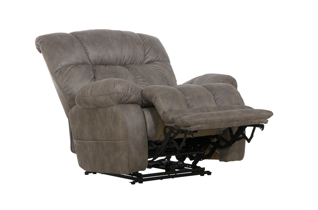 Dawkins Power Lay Flat Recl w/Oversize Xtra Comfort Ottoman - Valeri Furniture & Blinds (Appleton, WI)