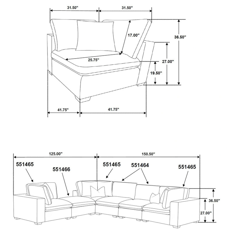 Lakeview Modular Sectional Sofa