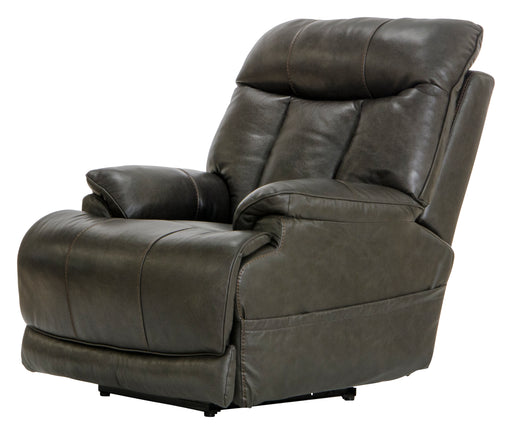 Naples Pwr Headrest w/Lumbar Pwr Lay Flat Recliner w/Ext Ottoman - Valeri Furniture & Blinds (Appleton, WI)