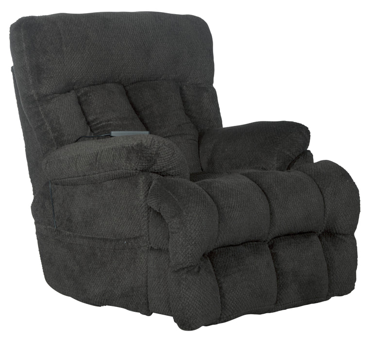 Sterling Pwr Headrest/Lumbar Pwr Lay Flat Recliner w/Heat & Massage - Valeri Furniture & Blinds (Appleton, WI)