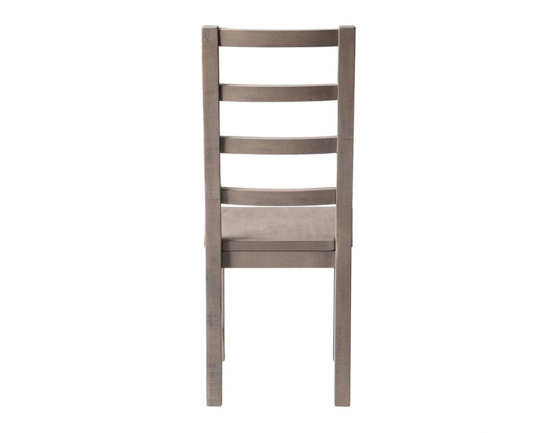 Steve Silver Auckland Reclaimed Wood Side Chair in Weathered Grey (Set of 2)