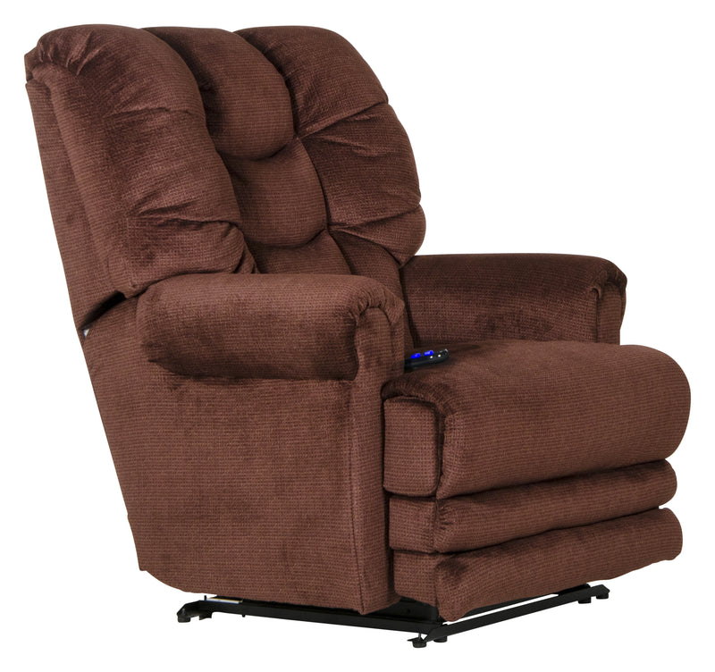 Malone Power "Lay Flat" Recliner w/Ext Otto