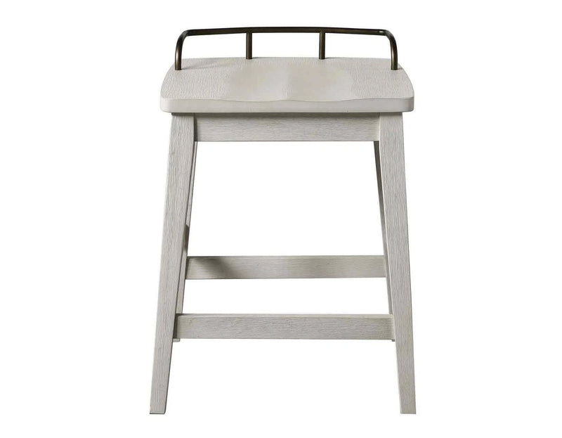 Steve Silver Pendleton Counter Stool in Ivory (Set of 2)