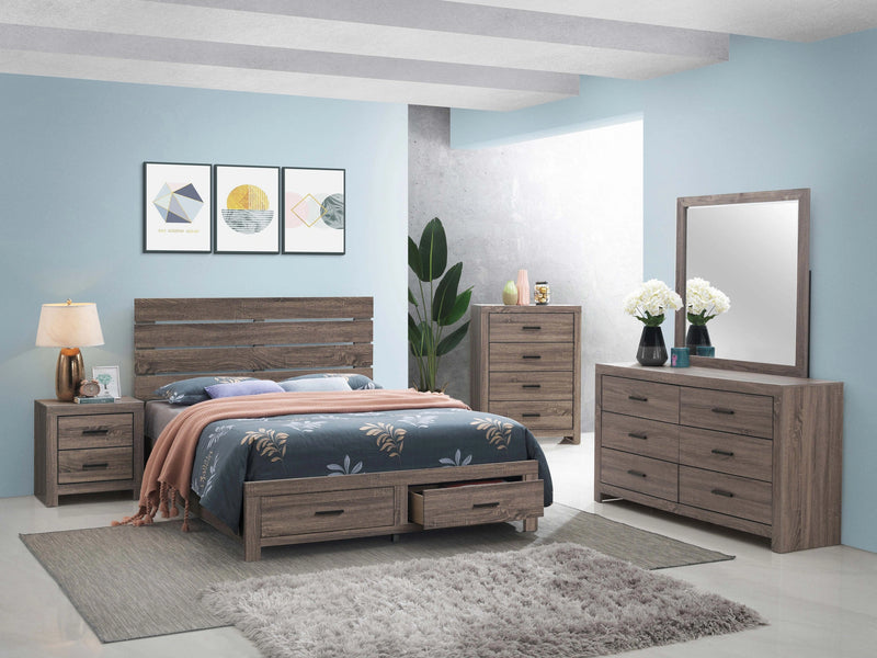 Brantford Panel Platform Storage Bed