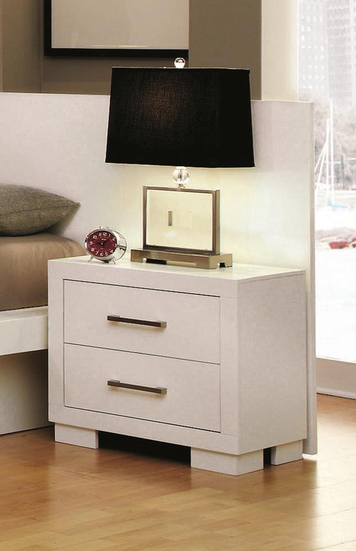 Jessica Nightstand Panels White (Set of 2) - Valeri Furniture & Blinds (Appleton, WI)