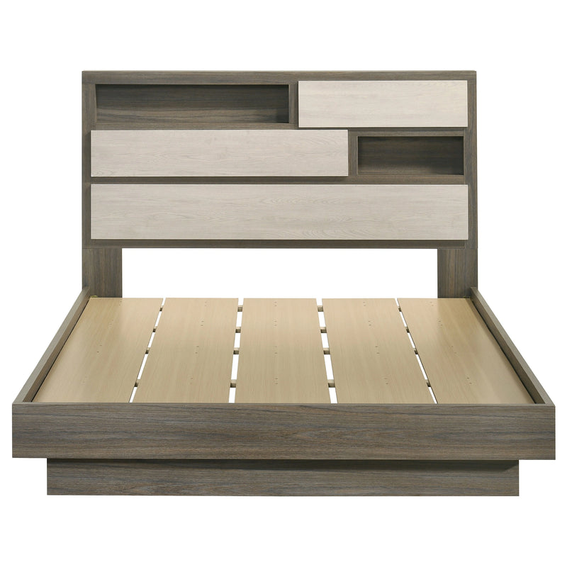 Fenwick Bookcase Platform Bed