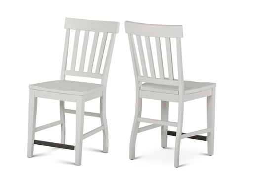 Steve Silver Cayla Counter Chair in Antique White (Set of 2) - Valeri Furniture & Blinds (Appleton, WI)