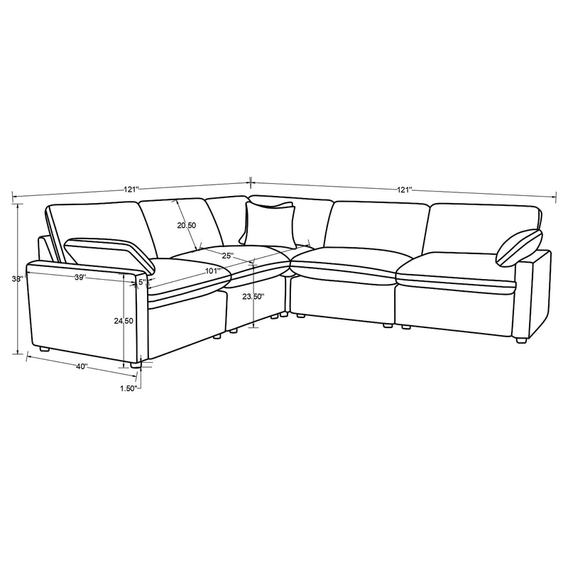 Collins Modular Power Reclining Sectional Sofa