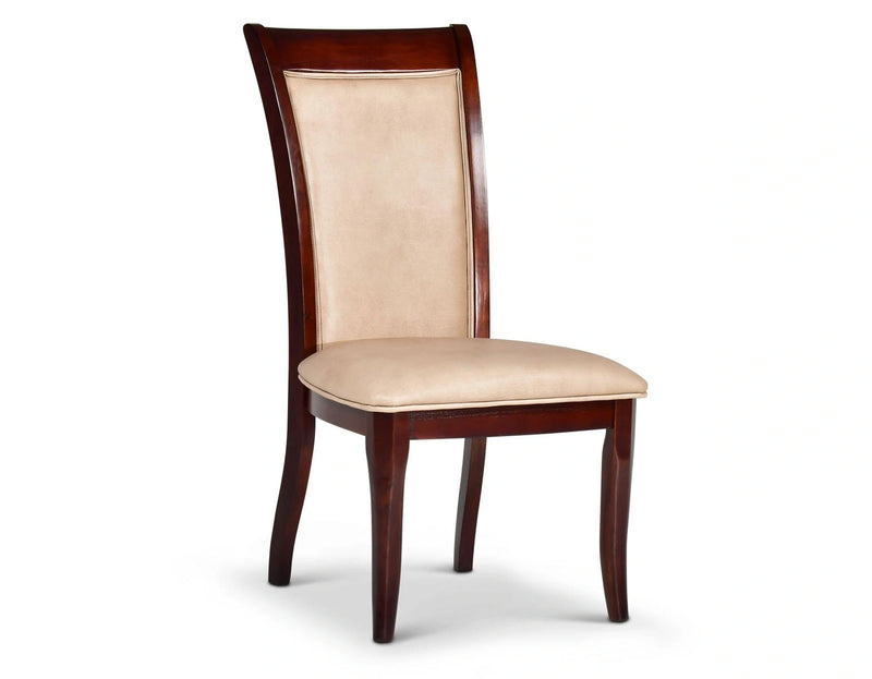 Steve Silver Marseille Side Chair in Merlot Cherry (Set of 2)