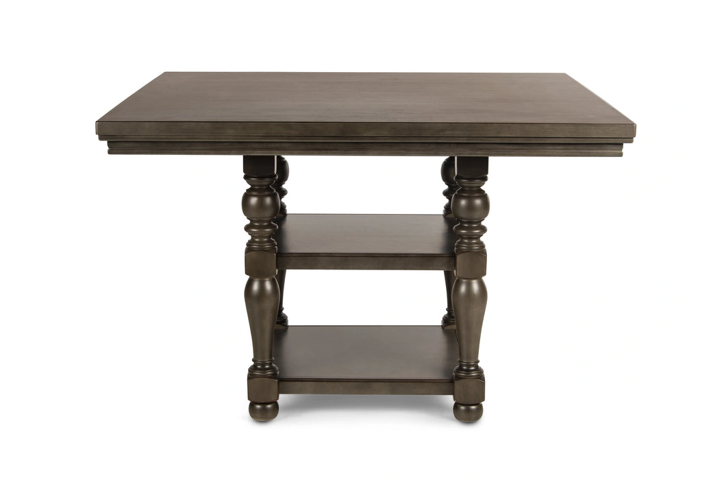 Steve Silver Caswell Counter Table in Harbor Grey