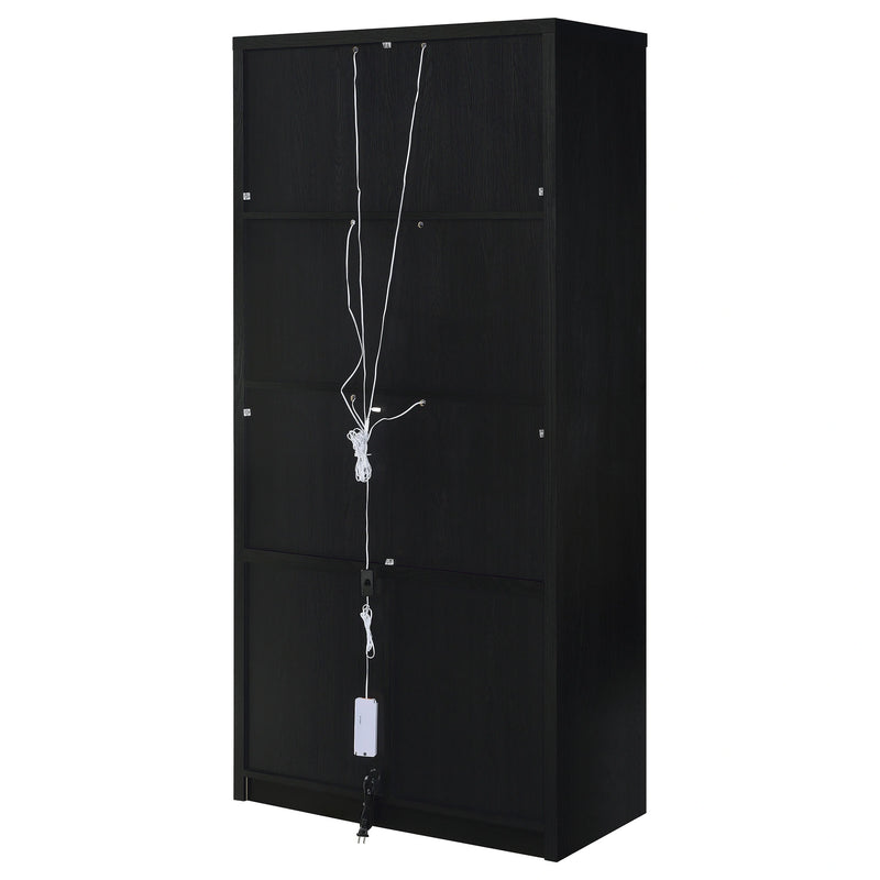 Riva Tall Display Cabinet with LED Lighting
