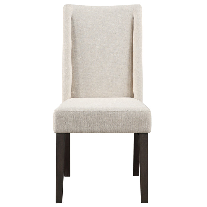 Steve Silver Napa Upholstered Side Chair in Dusky Cedar (Set of 2)