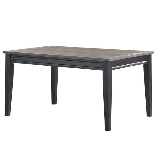 Steve Silver Raven Noir Dining Table in Two Tone Ebony and Driftwood - Valeri Furniture & Blinds (Appleton, WI)