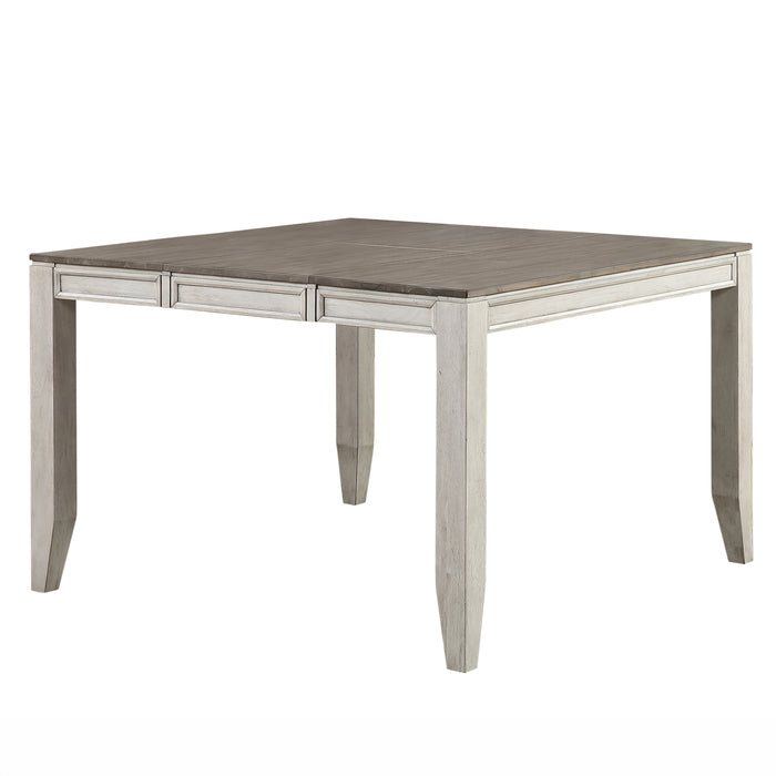 Steve Silver Abacus Butterfly Leaf Counter Table in Smoky Alabaster - Valeri Furniture & Blinds (Appleton, WI)