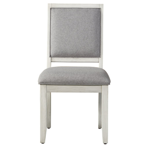 Steve Silver Canova Side Chair in Cathedral White (Set of 2) - Valeri Furniture & Blinds (Appleton, WI)