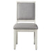 Steve Silver Canova Side Chair in Cathedral White (Set of 2) - Valeri Furniture & Blinds (Appleton, WI)
